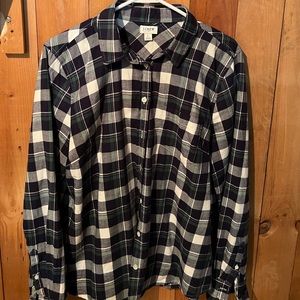 JCrew Large Flannel